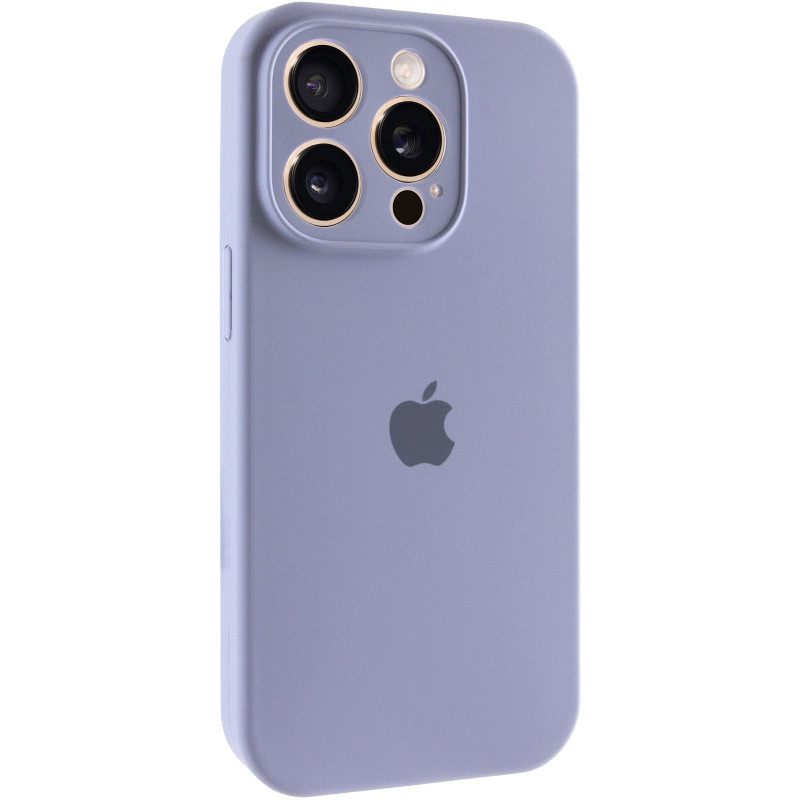 Чехол Silk Full Camera Protective (AA) для Apple iPhone 13 Pro Max (6.7") (Серый / Lavender Gray)