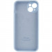 Чехол Silk Full Camera Protective (AA) для Apple iPhone 14 (6.1") (Голубой / Sweet Blue) в магазине vchehle.ua