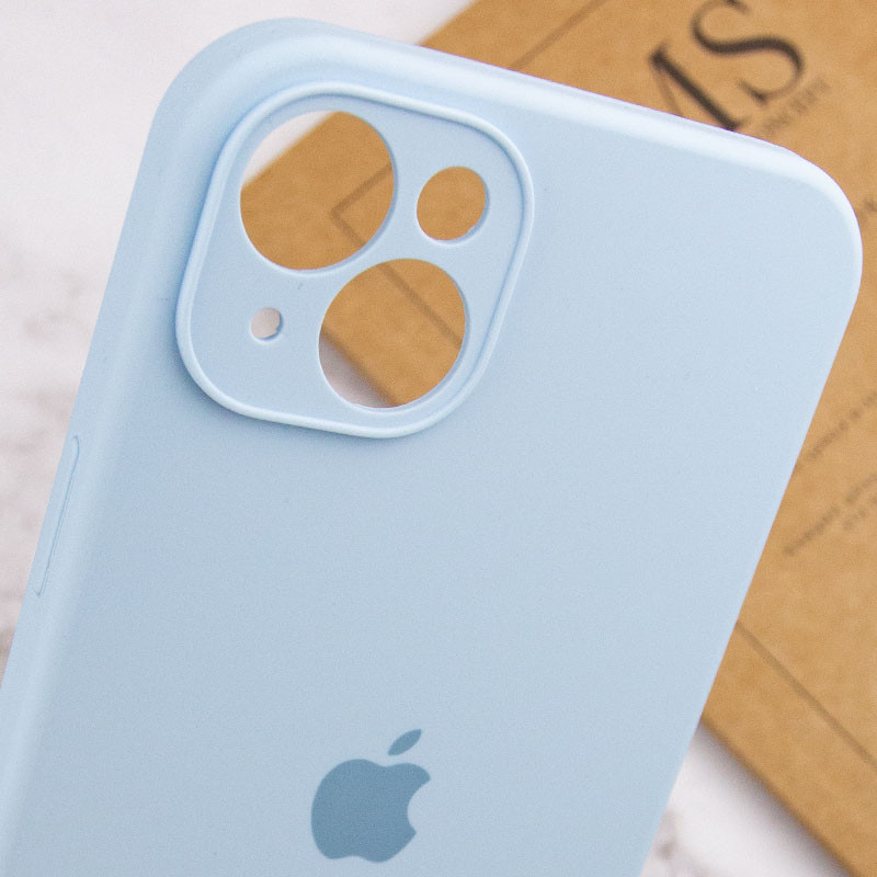 Заказать Чехол Silk Full Camera Protective (AA) для Apple iPhone 14 (6.1") (Голубой / Sweet Blue) на vchehle.ua