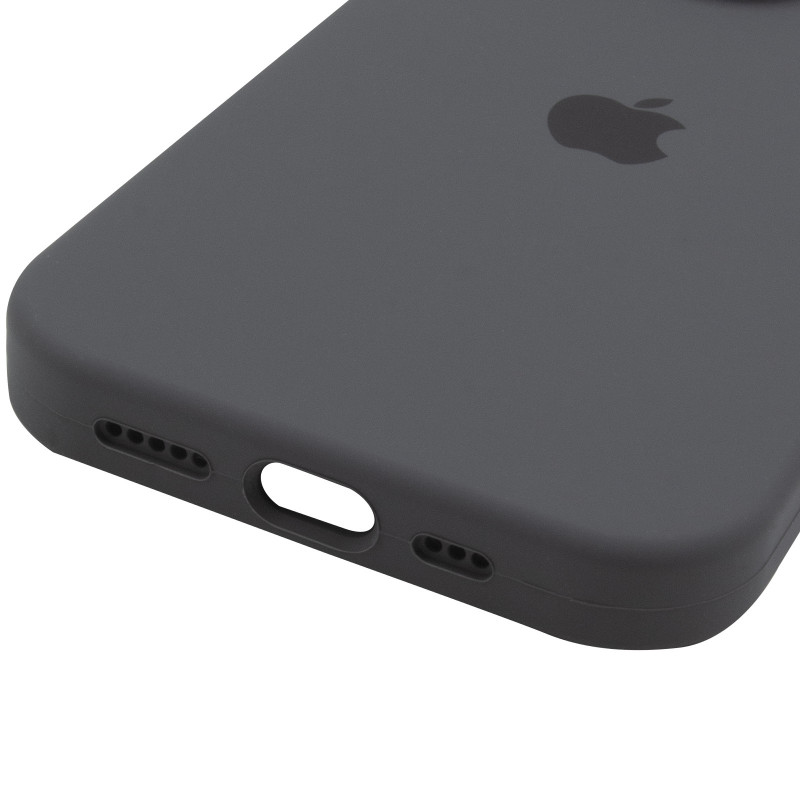 Купить Чехол Silk Full Camera Protective (AA) для Apple iPhone 15 Pro (6.1") (Серый / Dark Gray) на vchehle.ua