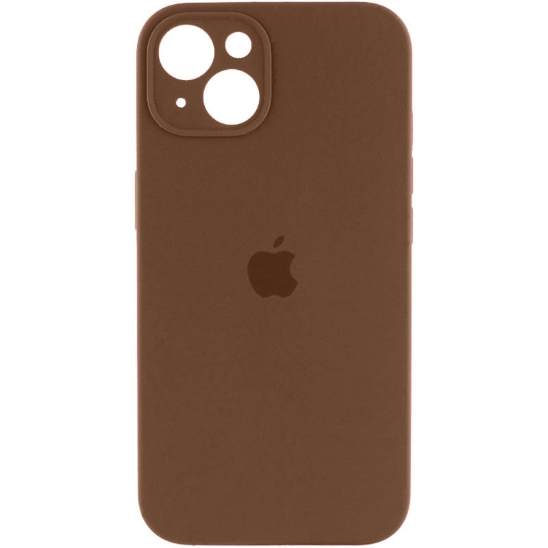 Чехол Silk Full Camera Protective (AA) для Apple iPhone 13 (6.1") (Коричневый / Brown)