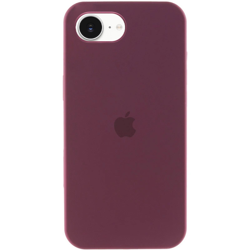 Чохол Silk Full Protective (AA) на Apple iPhone 16e / 17e (6.1") (Бордовий / Plum)