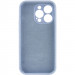 Чехол Silk Full Camera Protective (AA) NO LOGO для Apple iPhone 14 Pro (6.1") (Голубой / Lilac Blue) в магазине vchehle.ua