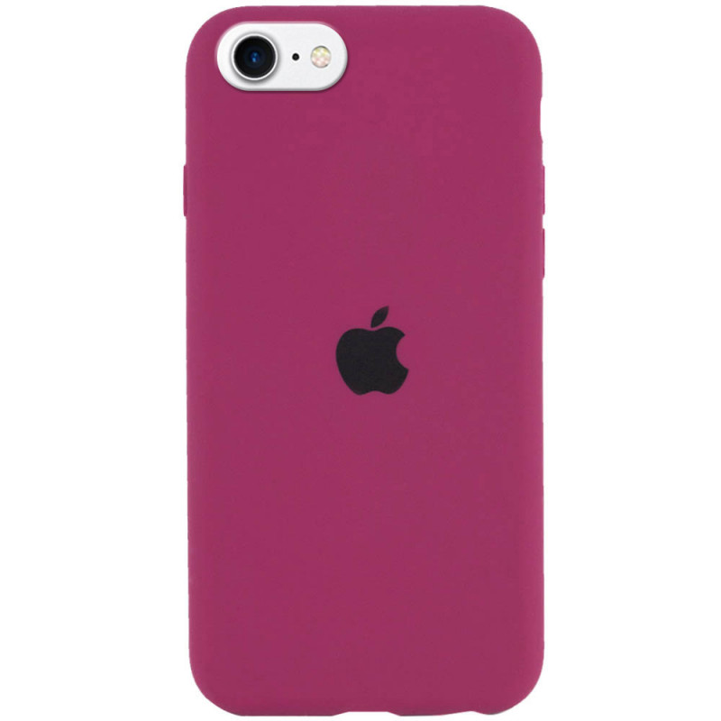 Чехол Silk Full Protective (AA) для Apple iPhone SE (2020) / 7 / 8 (4.7") (Бордовый / Maroon)