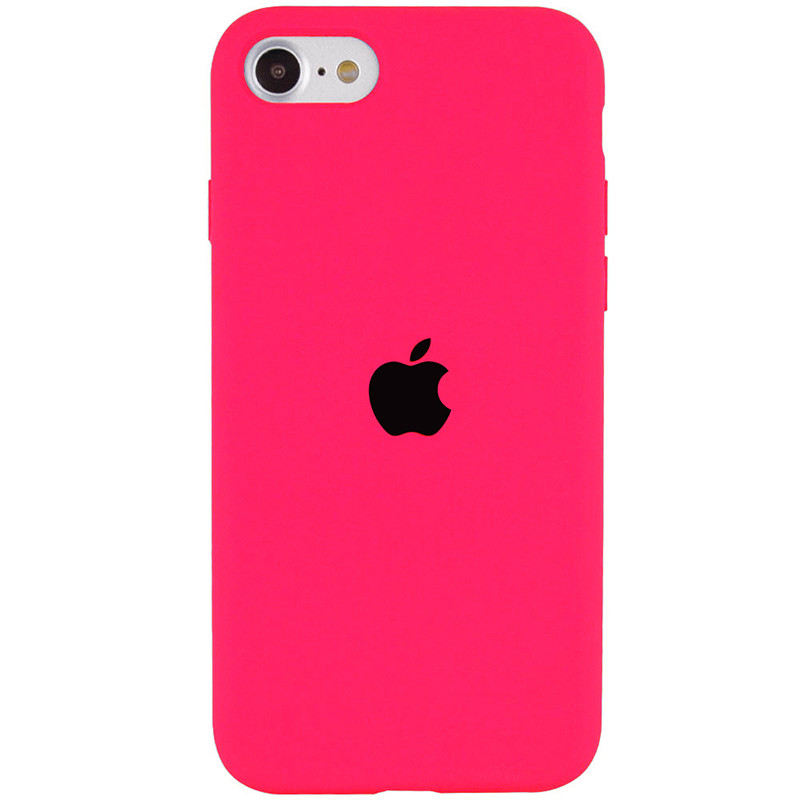 Чехол Silk Full Protective (AA) для Apple iPhone SE (2020) / 7 / 8 (4.7") (Розовый / Barbie pink)