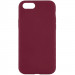 Чехол Silk Full Protective (AA) NO LOGO для Apple iPhone 6/6s (4.7") (Бордовый / Plum)