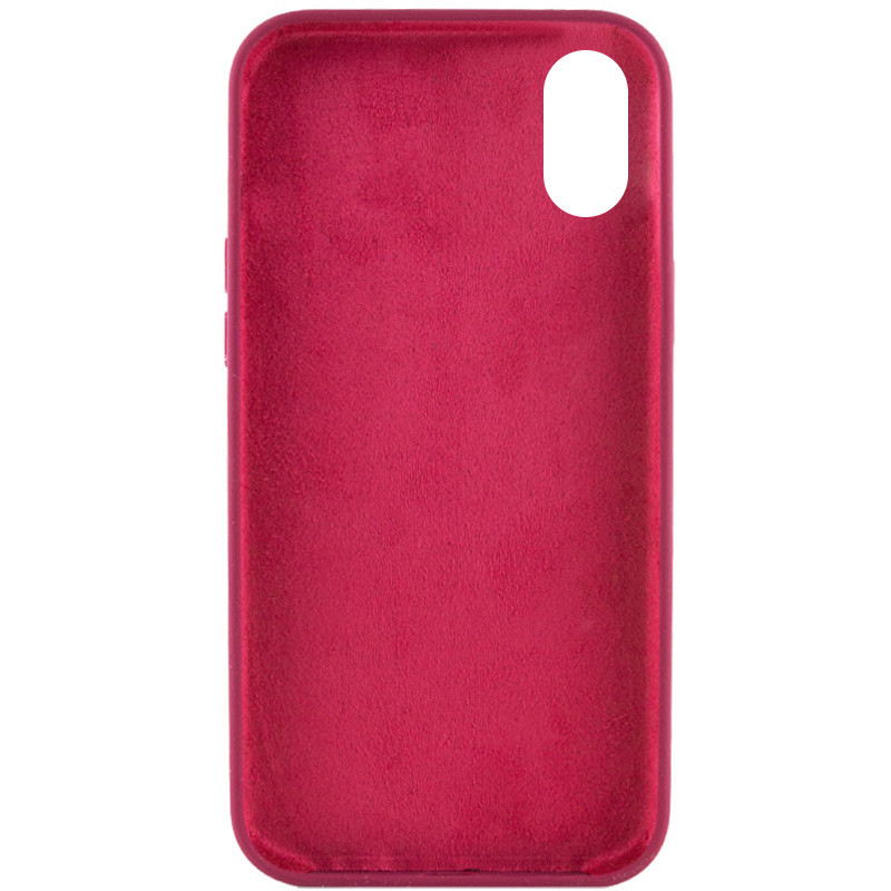 Фото Чехол Silk Full Protective (AA) NO LOGO для Apple iPhone X / XS (5.8") (Бордовый / Maroon) в магазине vchehle.ua