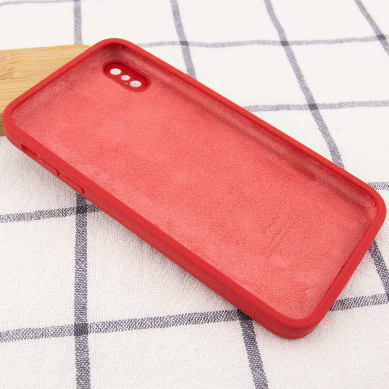 Чохол Silk Square Full Camera Protective (AA) на Apple iPhone X / XS (5.8") в магазині vchehle.ua