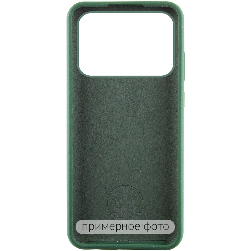 Фото Чехол Silicone Cover Lakshmi (AAA) для Xiaomi Poco X6 / Note 13 Pro 5G (Зеленый / Cyprus Green) на vchehle.ua
