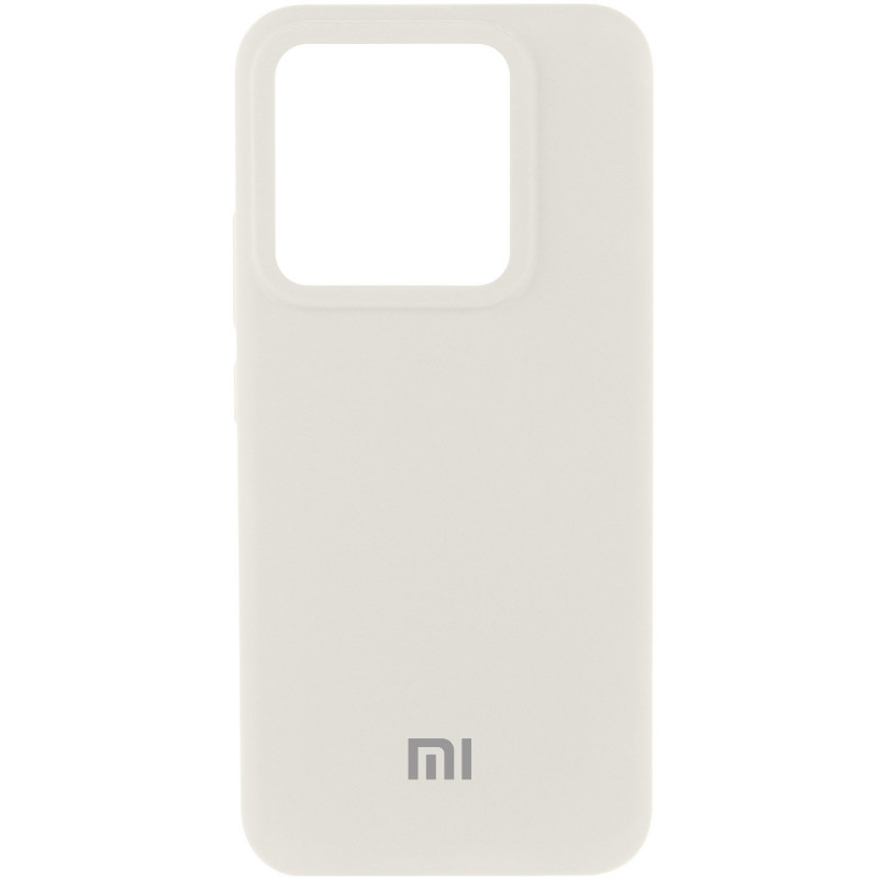 Чехол Silicone Cover Lakshmi (AAA) with Logo для Xiaomi 13T / 13T Pro (Белый / White)