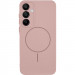 Чехол Silicone Cover Lakshmi Full Camera (AA) with Magnetic Fit для Samsung Galaxy S23 (Розовый / Pink Sand)