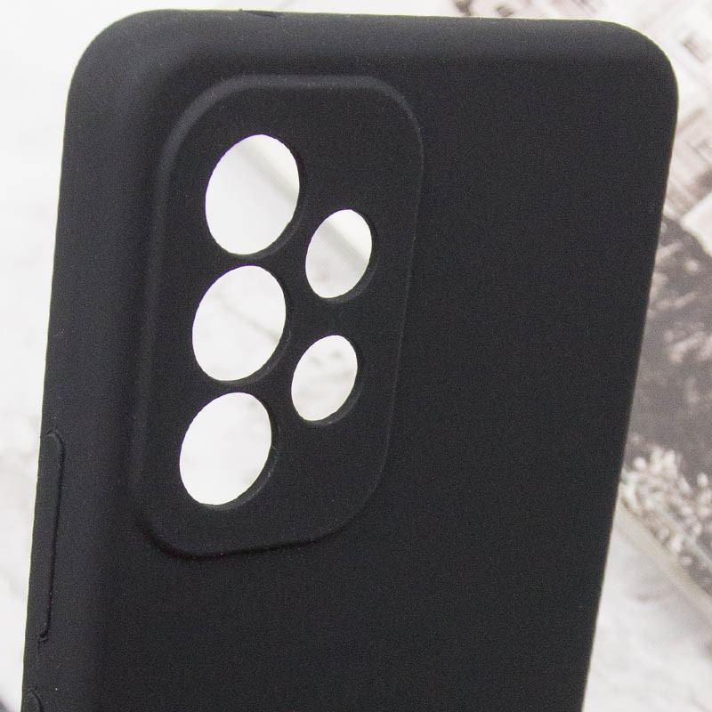 Купити Чохол Silicone Cover Lakshmi Full Camera (AAA) на Samsung Galaxy A52 4G / A52 5G / A52s (Чорний / Black) на vchehle.ua