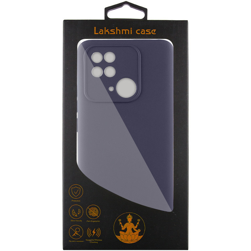 Чехол Silicone Cover Lakshmi Full Camera (AAA) для Xiaomi Redmi 10C (Серый / Dark Gray) в магазине vchehle.ua