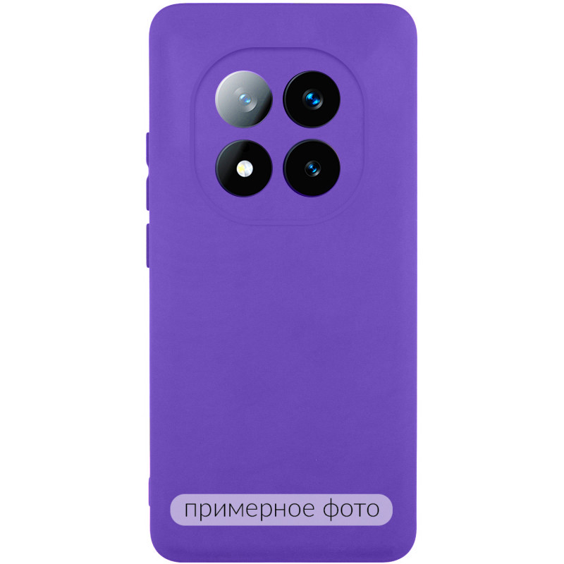 Чехол Silicone Cover Lakshmi Full Camera (AAA) для Xiaomi Redmi A5 / Poco C71 (Фиолетовый / Amethyst)