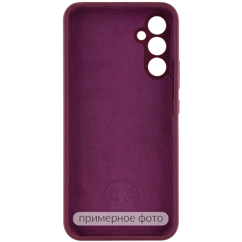 Фото Чохол Silicone Cover Lakshmi Full Camera (AAA) на Xiaomi Redmi 15 (EU) (Бордовий / Plum) в маназині vchehle.ua