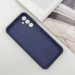 Фото Чохол Silicone Cover Lakshmi Full Camera (AAA) with Logo на Samsung Galaxy A14 4G/5G (Темно-синій / Midnight blue) в маназині vchehle.ua