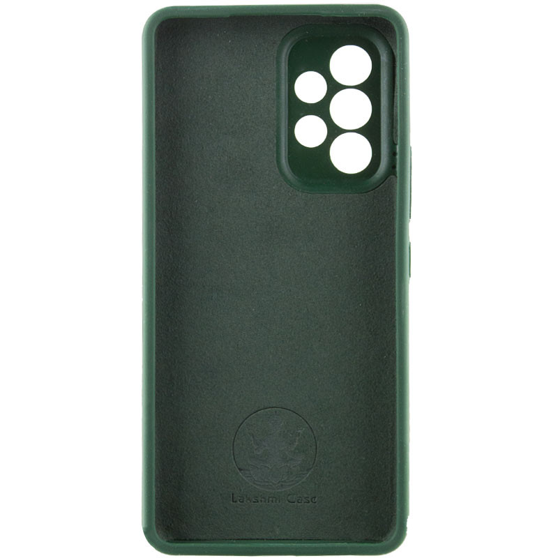 Фото Чехол Silicone Cover Lakshmi Full Camera (AAA) with Logo для Samsung Galaxy A32 4G (Зеленый / Cyprus Green) на vchehle.ua
