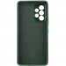 Фото Чехол Silicone Cover Lakshmi Full Camera (AAA) with Logo для Samsung Galaxy A32 4G (Зеленый / Cyprus Green) на vchehle.ua