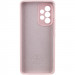 Фото Чехол Silicone Cover Lakshmi Full Camera (AAA) with Logo для Samsung Galaxy A32 4G (Розовый / Pink Sand) на vchehle.ua
