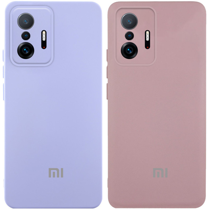 Чехол Silicone Cover Lakshmi Full Camera (AAA) with Logo для Xiaomi 11T / 11T Pro