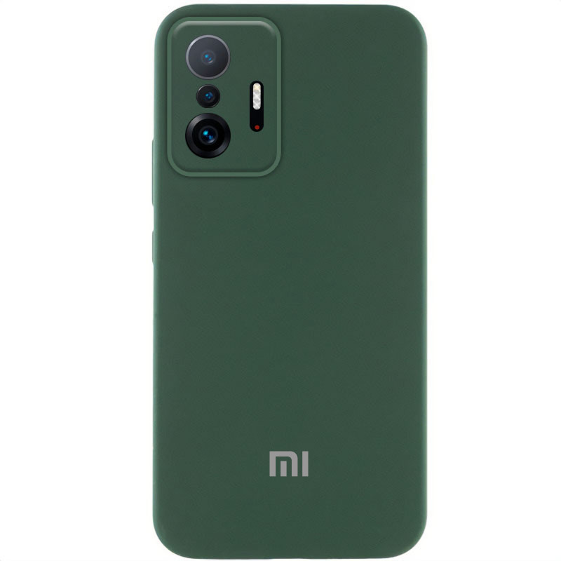 Чехол Silicone Cover Lakshmi Full Camera (AAA) with Logo для Xiaomi 11T / 11T Pro