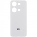 Чехол Silicone Cover Lakshmi Full Camera (AAA) with Logo для Xiaomi Redmi Note 13 4G (Белый / White)