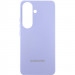 Чехол Silicone Cover Lakshmi (AAA) with Logo для Samsung Galaxy S26 (Сиреневый / Dasheen)