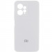 Чохол Silicone Cover Lakshmi Full Camera (AAA) with Logo на Xiaomi Redmi Note 12 4G (Білий / White)