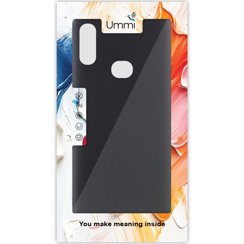 Фото Чохол Silicone Cover Ummi Lakshmi (AA) на Samsung Galaxy A10s (Чорний / Black) на vchehle.ua