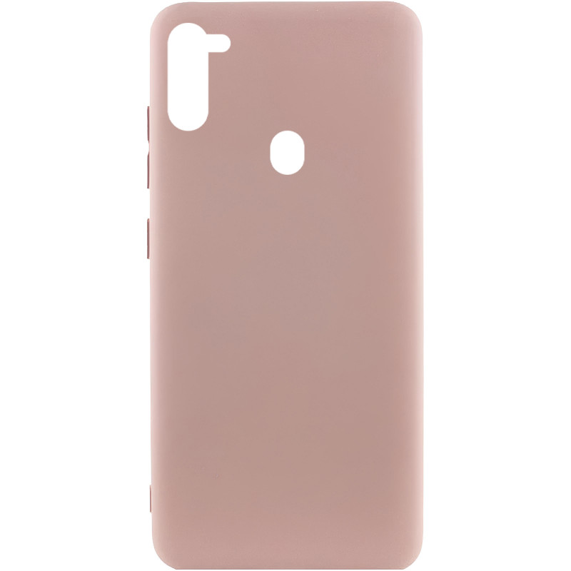Чехол Silicone Cover Ummi Lakshmi (AA) для Samsung Galaxy A11 (Розовый / Pink Sand)