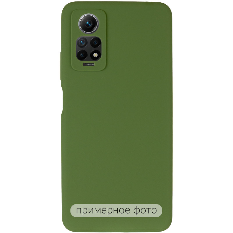Фото Чехол Silicone Cover Ummi Lakshmi Full Camera (AA) для Xiaomi 13T / 13T Pro (Зеленый / Dark green) на vchehle.ua