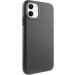 Чехол Syndee with Magnetic safe для Apple iPhone 11 (6.1") (Black / Gray)