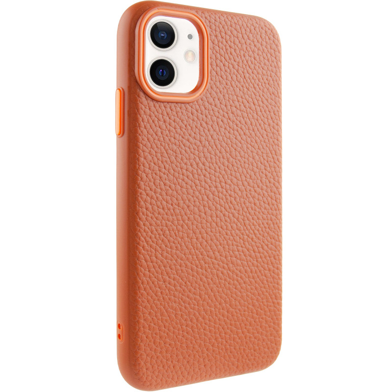 Чехол Syndee with Magnetic safe для Apple iPhone 11 (6.1") (Golden Brown)