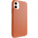 Чехол Syndee with Magnetic safe для Apple iPhone 11 (6.1") (Golden Brown)