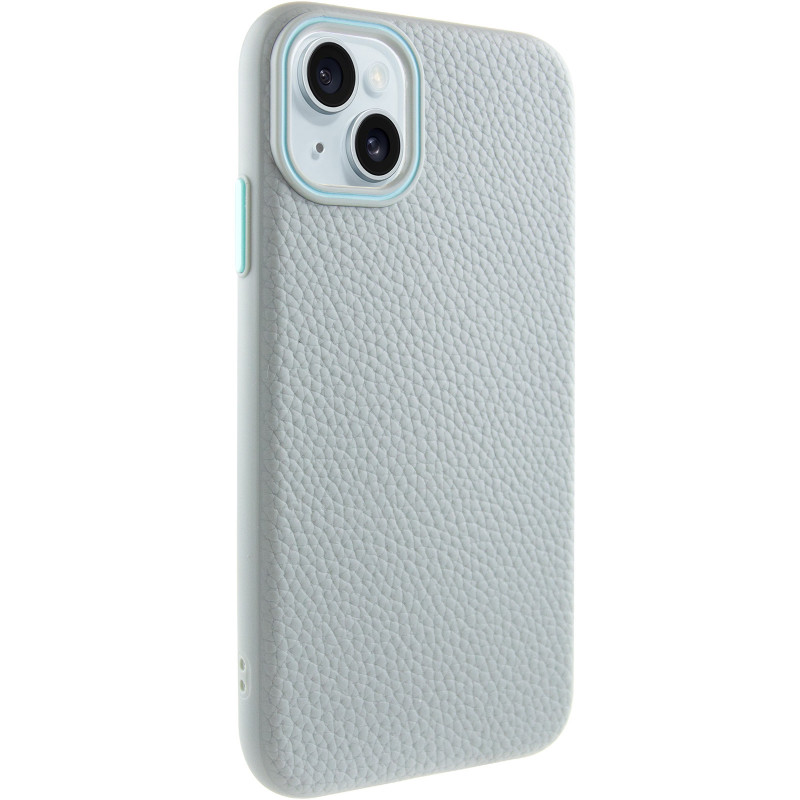 Чехол Syndee with Magnetic safe для Apple iPhone 14 (6.1") (Wave Blue)