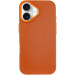 Фото Чехол Syndee with Magnetic safe для Apple iPhone 16 (6.1") (Golden Brown) на vchehle.ua