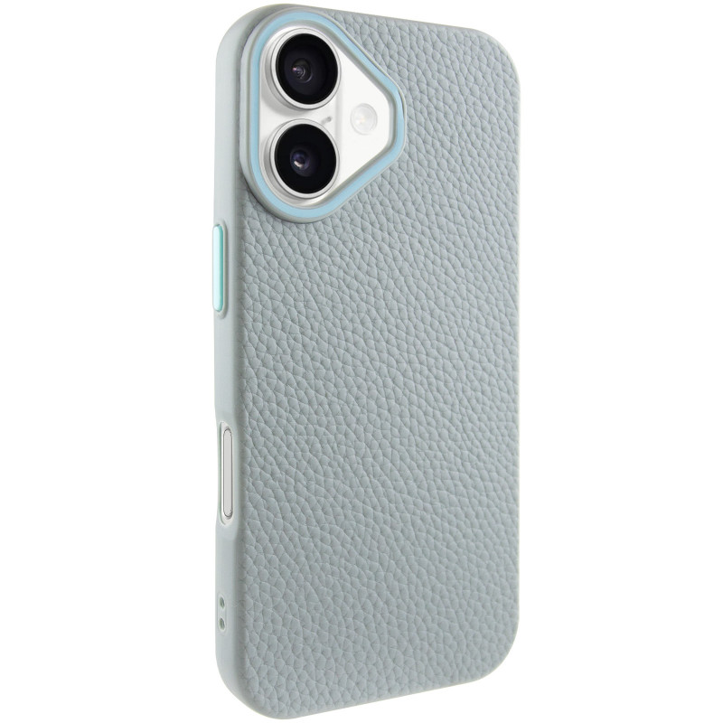 Чехол Syndee with Magnetic safe для Apple iPhone 16 (6.1") (Wave Blue)