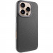 Чехол Syndee with Magnetic safe для Apple iPhone 16 Pro (6.3") (Black / Gray)