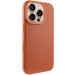 Чехол Syndee with Magnetic safe для Apple iPhone 16 Pro (6.3") (Golden Brown)