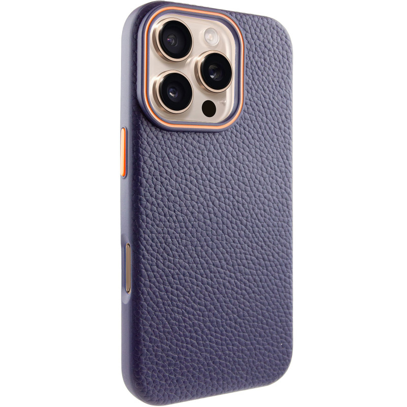 Чохол Syndee with Magnetic safe на Apple iPhone 16 Pro Max (6.9") (Gem Blue)