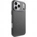 Чехол Syndee with Magnetic safe для Apple iPhone 17 Pro (6.3") (Black / Gray)