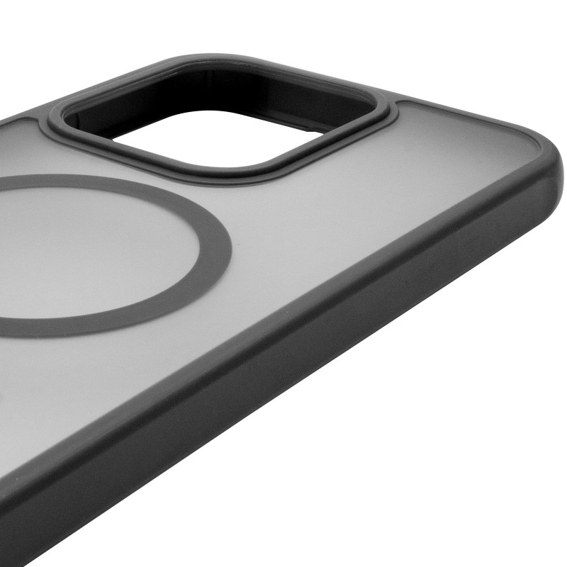 Чехол TPU Bloom with Magnetic Safe для Xiaomi Redmi 15C (Europe version) (Black) в магазине vchehle.ua