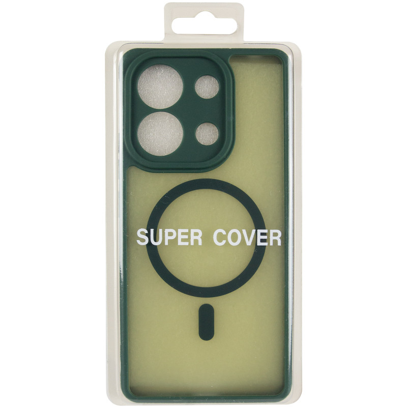 Заказать Чехол TPU Bloom with Magnetic Safe для Xiaomi Redmi Note 13 4G (Green) на vchehle.ua