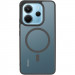 Фото Чехол TPU Bloom with Magnetic Safe для Xiaomi Redmi Note 14 4G (Europe version) (Black) на vchehle.ua