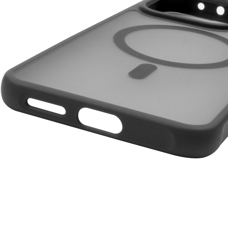 Купить Чехол TPU Bloom with Magnetic Safe для Xiaomi Redmi Note 14 4G (Europe version) (Black) на vchehle.ua
