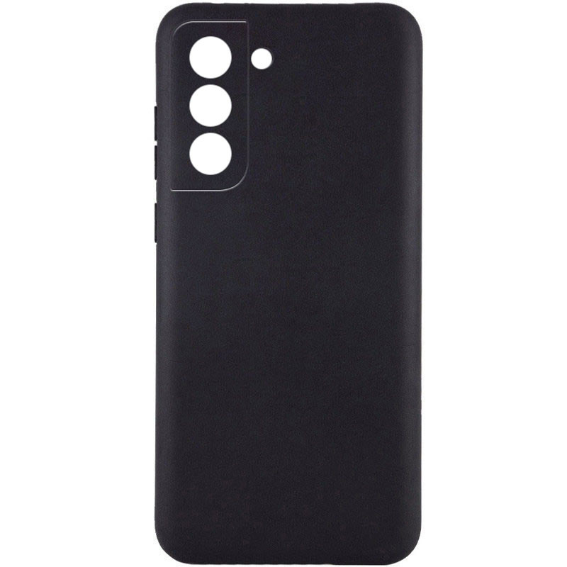 Чехол TPU Epik Black Full Camera для Samsung Galaxy S21 FE (Черный)