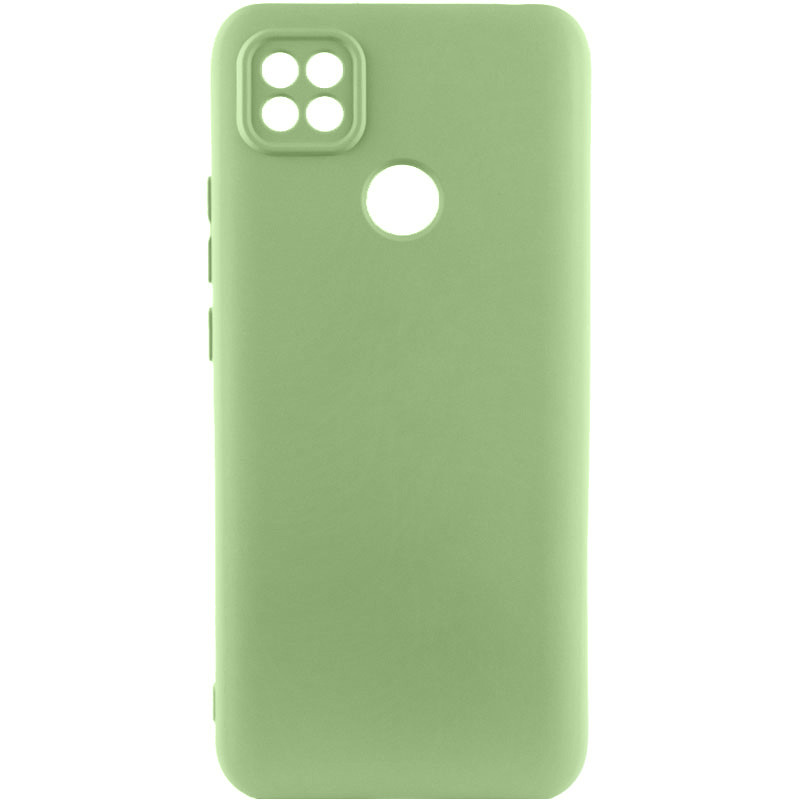 Чохол TPU GETMAN Liquid Silk Full Camera на Xiaomi Redmi 9C (Зелений / Pistachio)