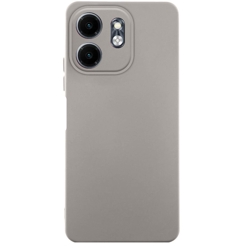 Чехол TPU GETMAN Liquid Silk Full Camera для Infinix Smart 9 4G / Hot 50i (Серый / Lavender)