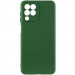 Чохол TPU GETMAN Liquid Silk Full Camera на Samsung Galaxy M33 5G (Зелений / Dark green)