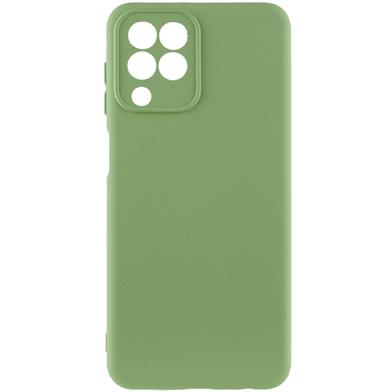 Чохол TPU GETMAN Liquid Silk Full Camera на Samsung Galaxy M33 5G (Зелений / Pistachio)